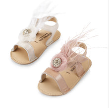 Load image into Gallery viewer, Feather Baby Sandals
