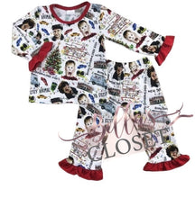 Load image into Gallery viewer, Girls Home Alone Pajamas
