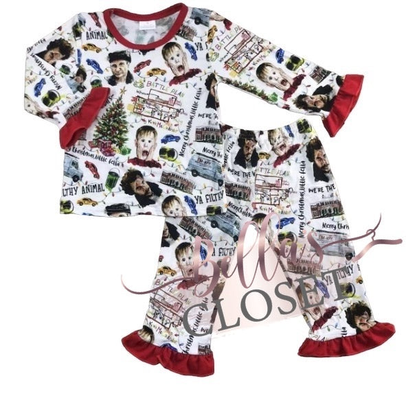 Girls Home Alone Pajamas